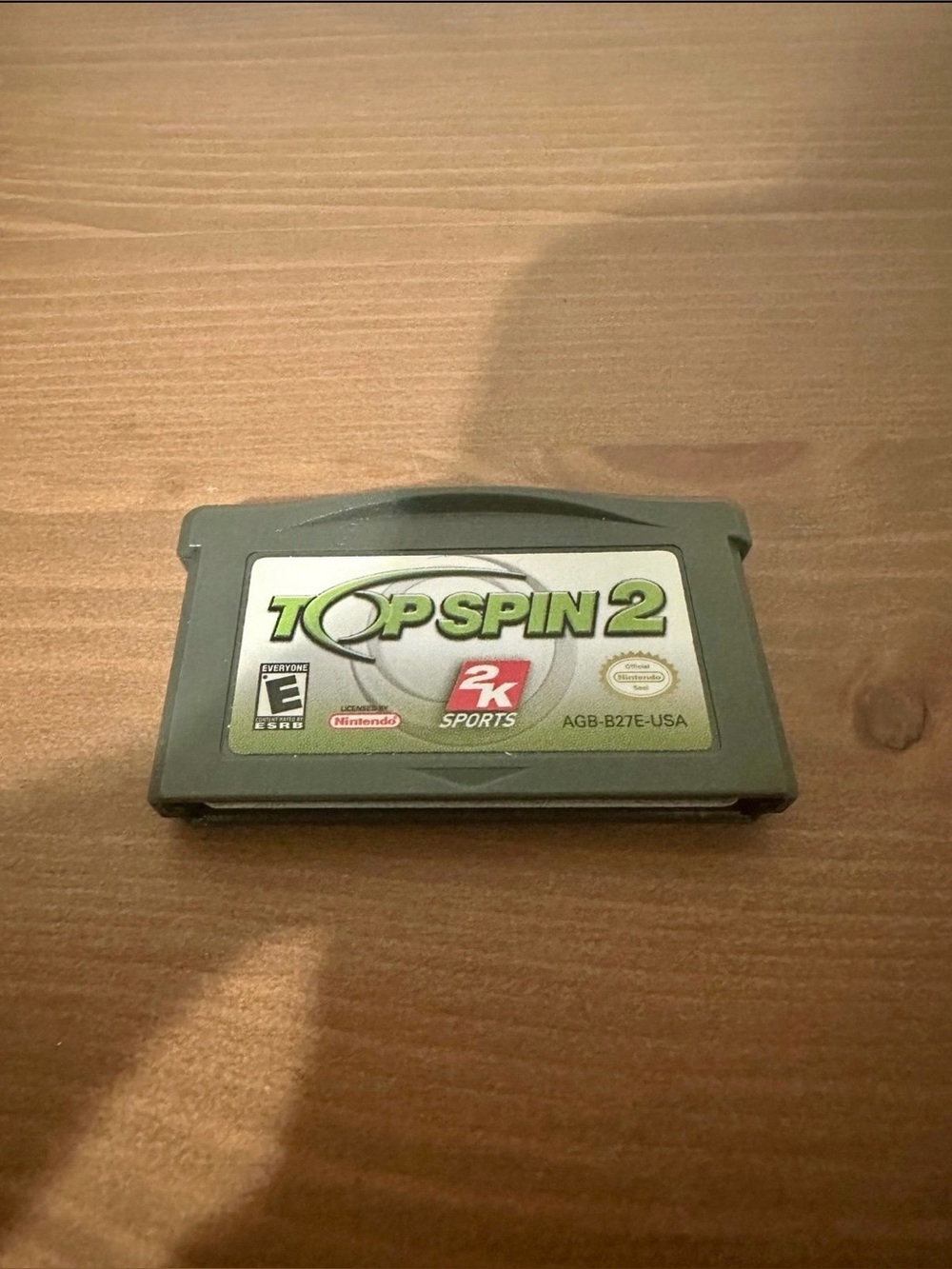 Top Spin 2 for Game Boy Advance